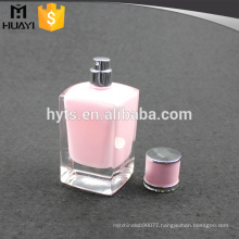 fancy empty bottle of perfume with inner painting